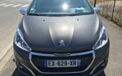 8990 TTC2018 PEUGEOT 208 STYLE 102000 KMS 1.6 HDI 75CV