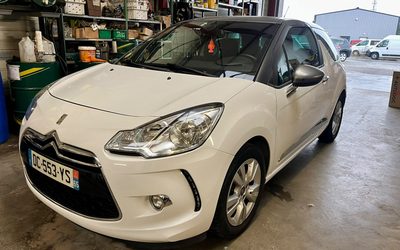 6990 TTC DS3 FINITION SO CHIC MOTEUR 1.4 HDI 70 CV 114000 KMS REGULATEUR CLIM AUTO